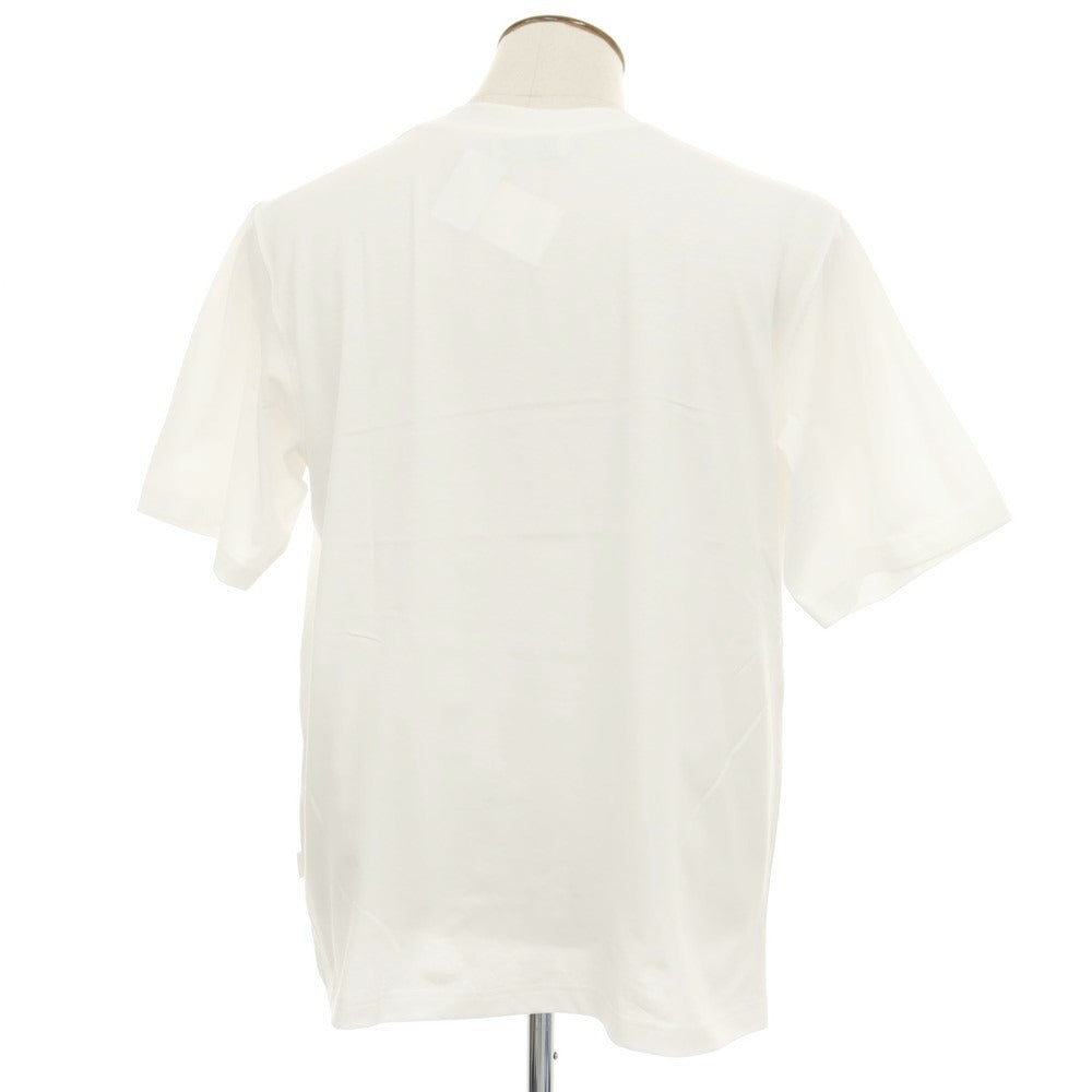 【新品】ラルディーニ LARDINI コットン クルーネック 半袖Ｔシャツ ホワイト【サイズXL】【 状態ランクN 】【 メンズ 】