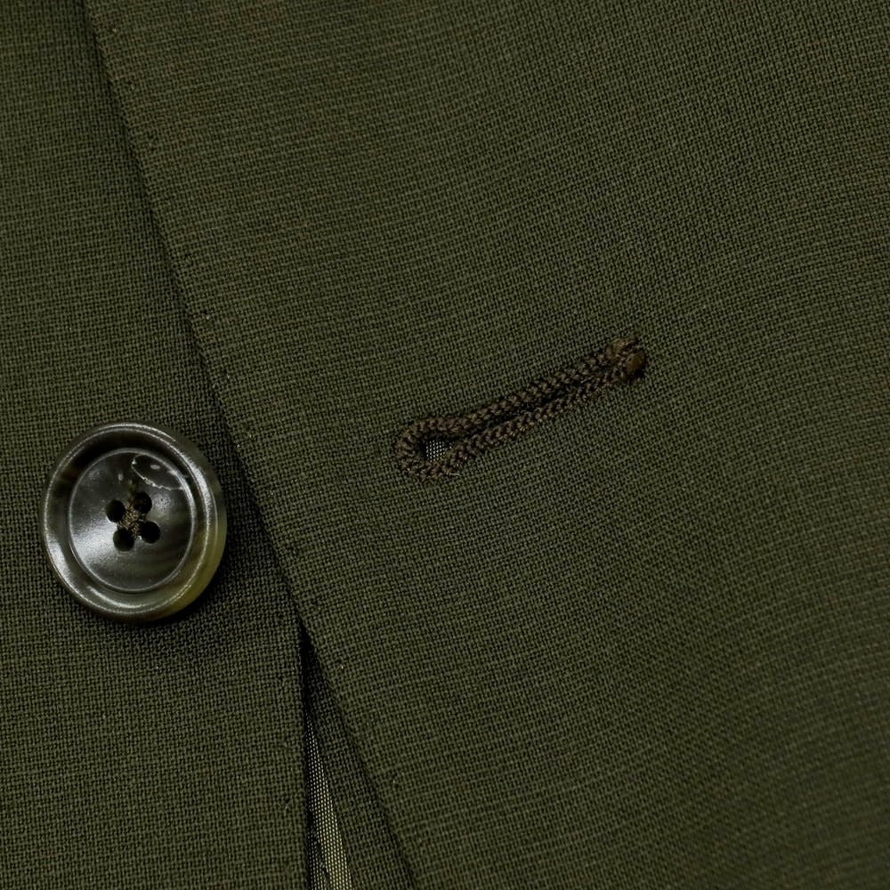 【新品】タリアトーレ TAGLIATORE ストレッチウール 2つボタンスーツ オリーブ【サイズ50】【 状態ランクN 】【 メンズ 】