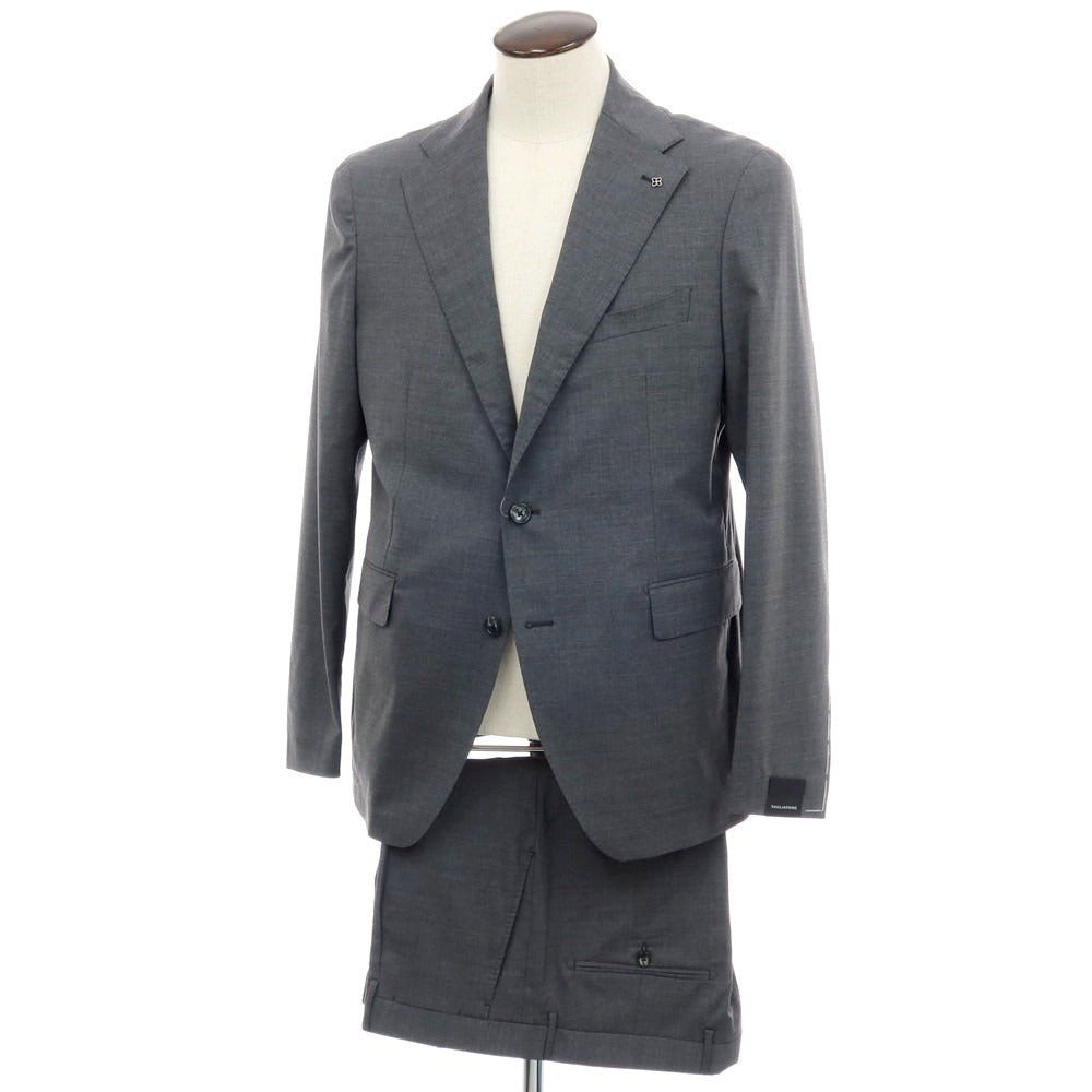 【新品】タリアトーレ TAGLIATORE ストレッチウール 2つボタンスーツ グレー【サイズ52】【 状態ランクN 】【 メンズ 】