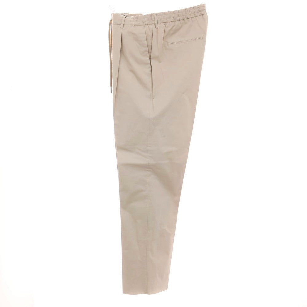 【SALE10%OFF/返品不可】【新品】タリアトーレ TAGLIATORE ストレッチ コットン イージースラックスパンツ ベージュ【 サイズ56 】【 状態ランクN 】【 メンズ 】