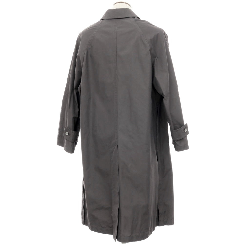 【新品】イーヴォ Hevo ポリエステルコットン ステンカラーコート グレー【サイズ46】【 状態ランクN 】【 メンズ 】