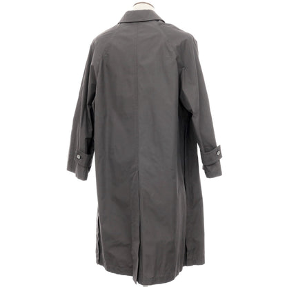【新品】イーヴォ Hevo ポリエステルコットン ステンカラーコート グレー【サイズ46】【 状態ランクN 】【 メンズ 】