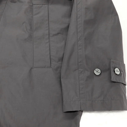 【新品アウトレット】イーヴォ Hevo ポリエステルコットン ステンカラーコート グレー【サイズ50】【 状態ランクN- 】【 メンズ 】