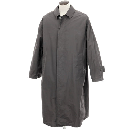 【新品】イーヴォ Hevo ポリエステルコットン ステンカラーコート グレー【サイズ56】【 状態ランクN 】【 メンズ 】