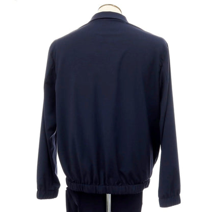 【新品】イーヴォ Hevo ストレッチポリエステルウール セットアップ ネイビー【サイズ上52/下XL】【 状態ランクN 】【 メンズ 】