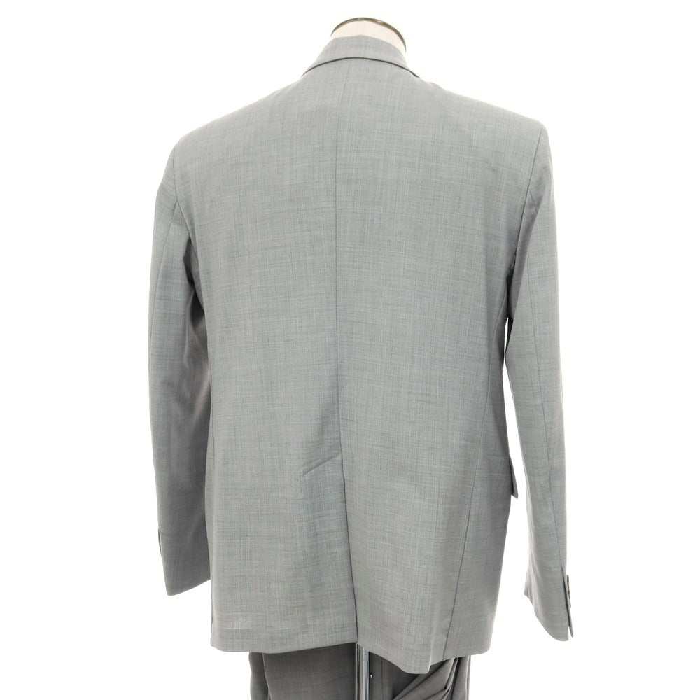 【新品】イーヴォ Hevo ストレッチポリエステルウール 2つボタンスーツ スーツ ライトグレー【サイズ上50/下L】【 状態ランクN 】【 メンズ 】