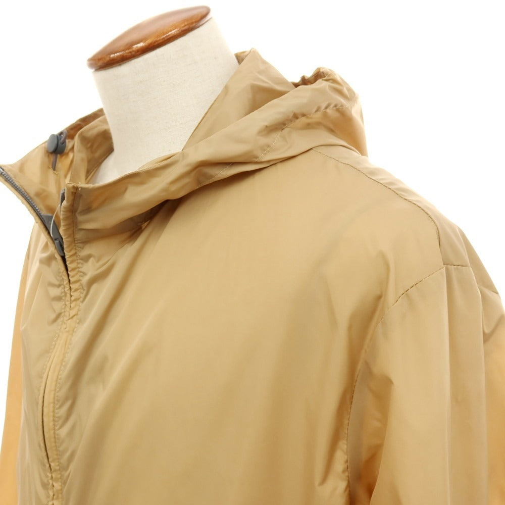 【新品】イーヴォ Hevo ナイロン フーデッドジップアップブルゾン ベージュ【サイズ48】【 状態ランクN 】【 メンズ 】