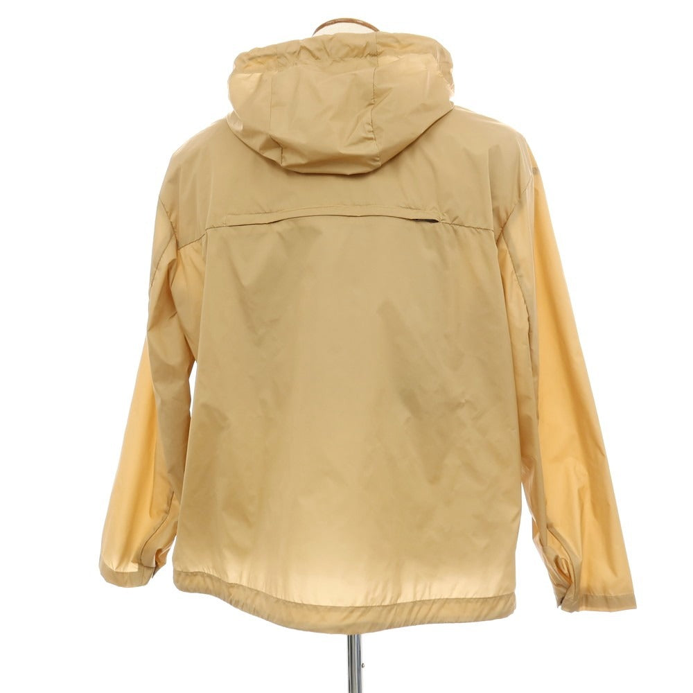【新品】イーヴォ Hevo ナイロン フーデッドジップアップブルゾン ベージュ【サイズ48】【 状態ランクN 】【 メンズ 】