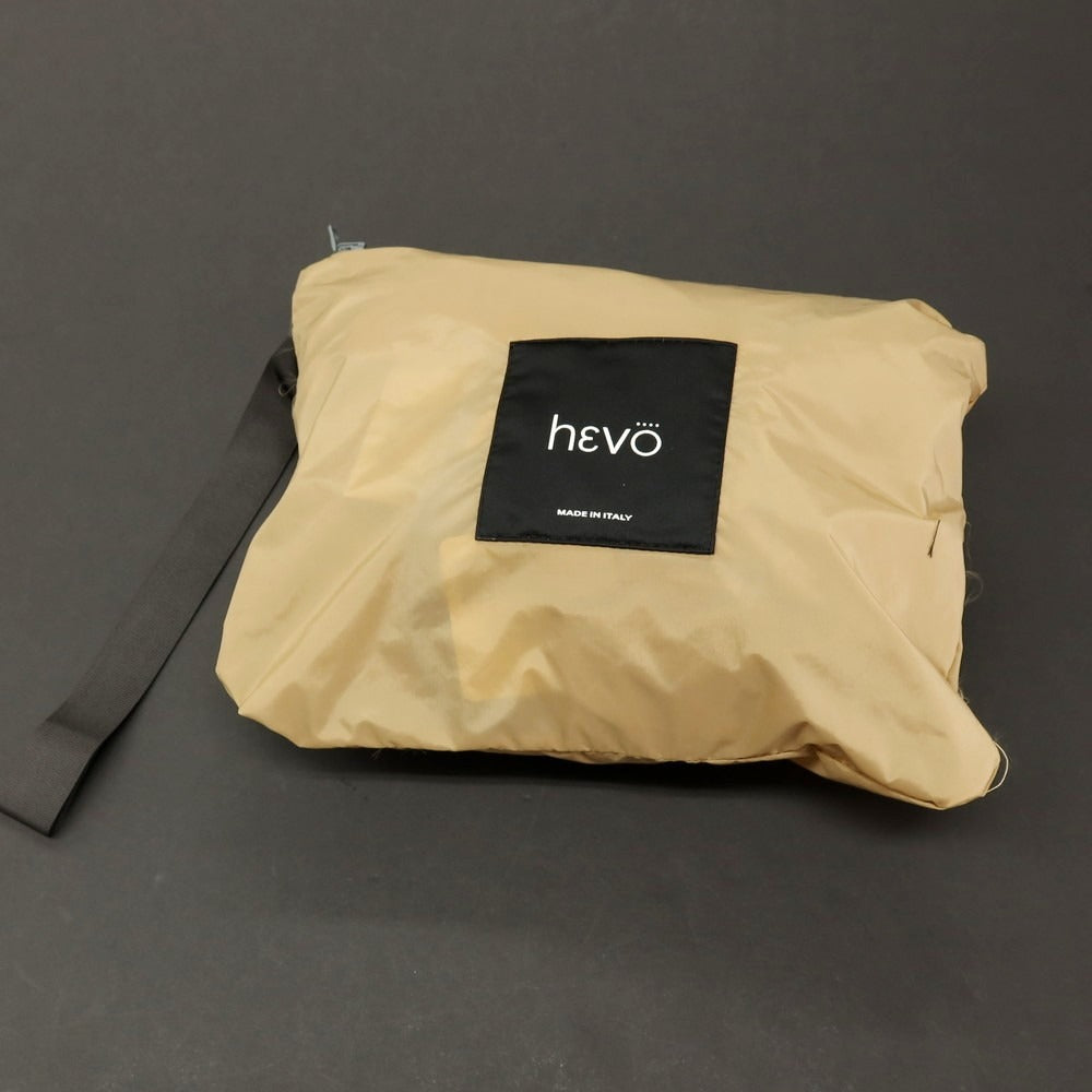 【新品】イーヴォ Hevo ナイロン フーデッドジップアップブルゾン ベージュ【サイズ48】【 状態ランクN 】【 メンズ 】