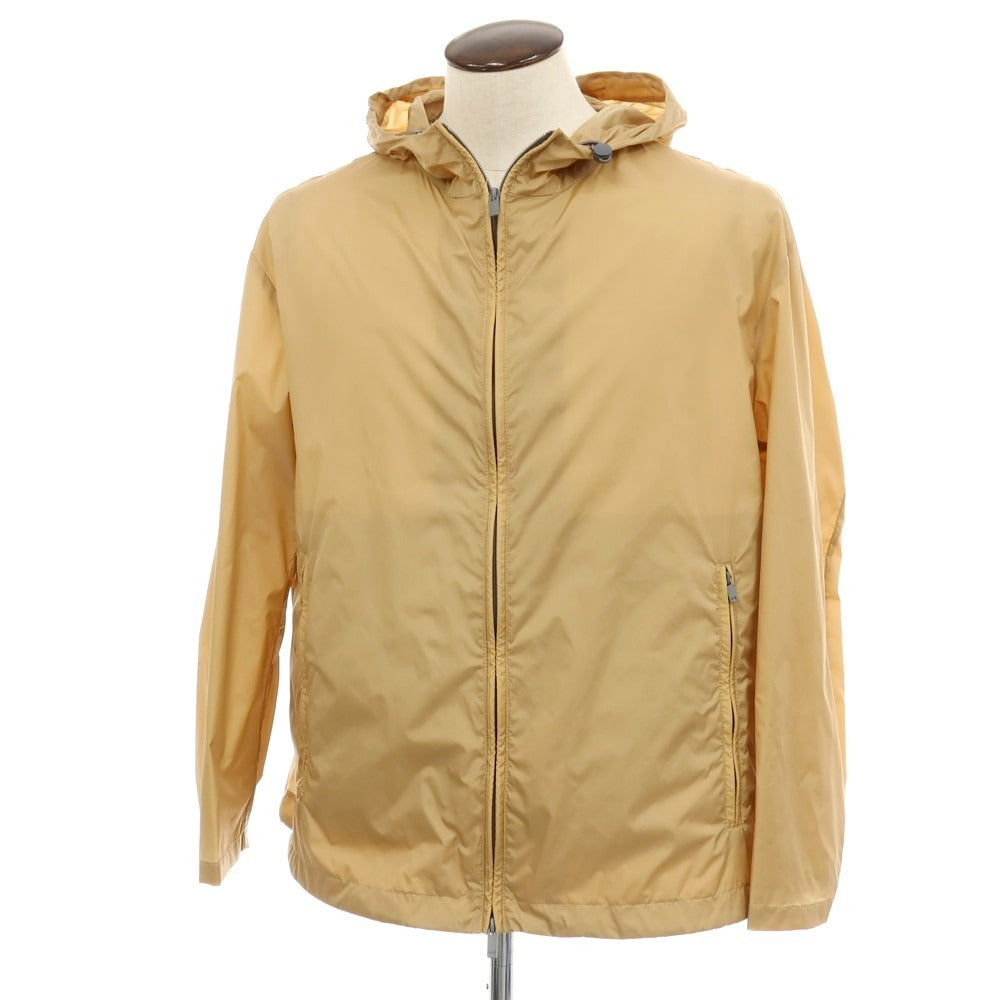 【新品】イーヴォ Hevo ナイロン フーデッドジップアップブルゾン ベージュ【サイズ50】【 状態ランクN 】【 メンズ 】[DPD]