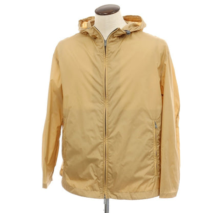 【新品】イーヴォ Hevo ナイロン フーデッドジップアップブルゾン ベージュ【サイズ52】【 状態ランクN 】【 メンズ 】