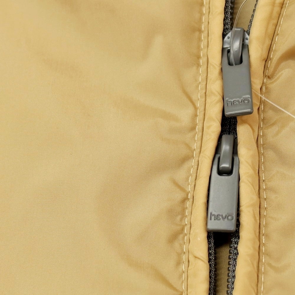 【新品】イーヴォ Hevo ナイロン フーデッドジップアップブルゾン ベージュ【サイズ52】【 状態ランクN 】【 メンズ 】
