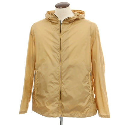 【新品アウトレット】イーヴォ Hevo ナイロン フーデッドジップアップブルゾン ベージュ【サイズ54】【 状態ランクN- 】【 メンズ 】