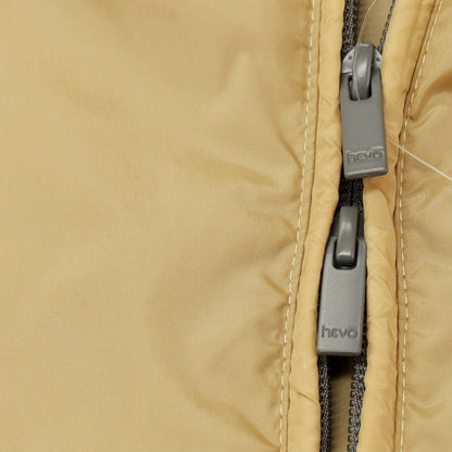 【新品アウトレット】イーヴォ Hevo ナイロン フーデッドジップアップブルゾン ベージュ【サイズ54】【 状態ランクN- 】【 メンズ 】