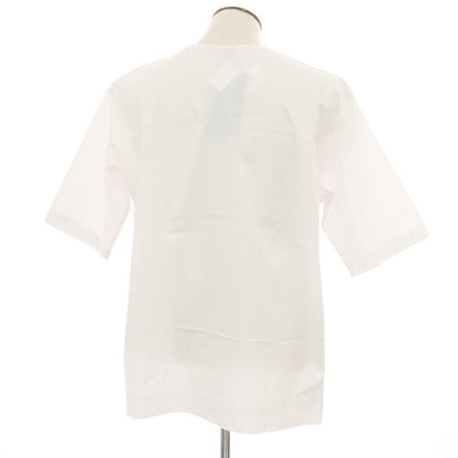 【新品】イーヴォ Hevo ストレッチ コットンナイロン クルーネック 半袖ポケットTシャツ ホワイト【サイズL】【 状態ランクN 】【 メンズ 】