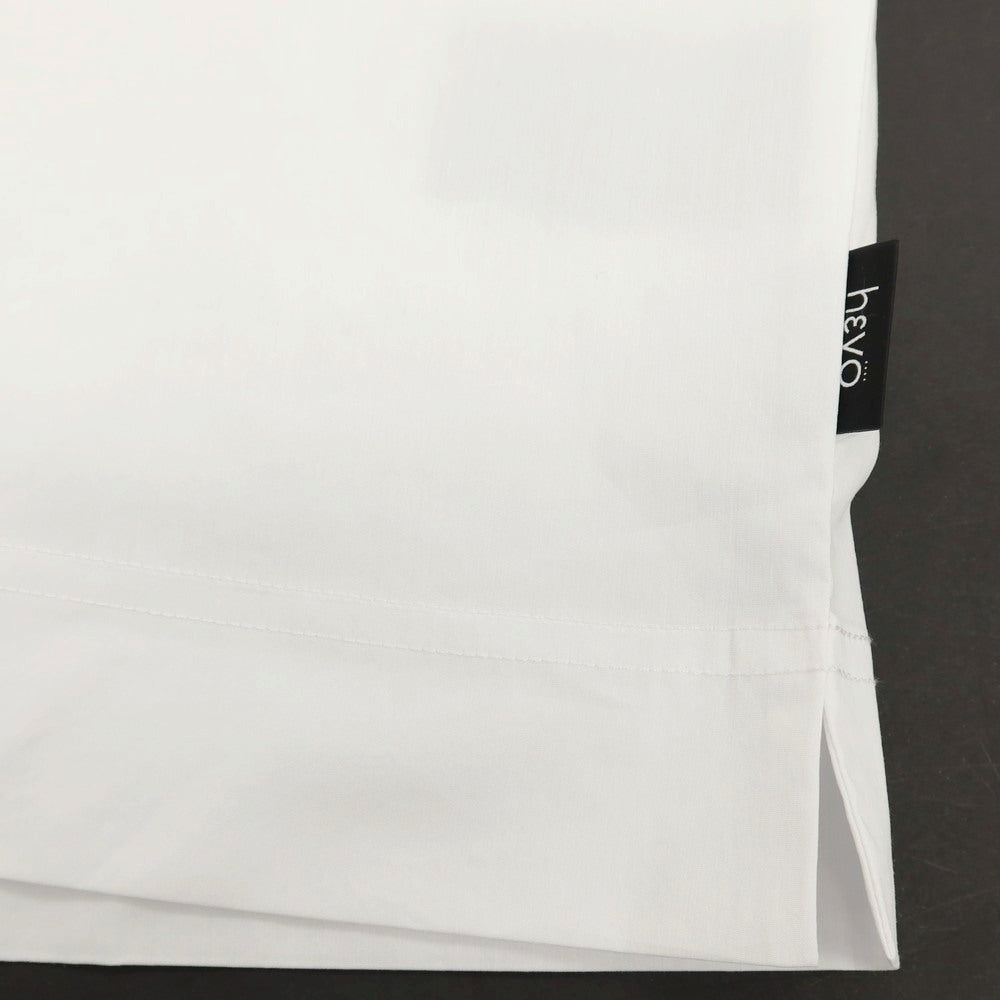 【新品アウトレット】イーヴォ Hevo ストレッチ コットンナイロン クルーネック 半袖ポケットTシャツ ホワイト【サイズXL】【 状態ランクN- 】【 メンズ 】