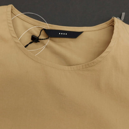 【新品】イーヴォ Hevo ストレッチ コットンナイロン クルーネック 半袖ポケットTシャツ ベージュ【サイズM】【 状態ランクN 】【 メンズ 】