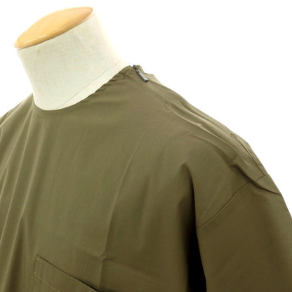 【新品】イーヴォ Hevo ストレッチ コットンナイロン クルーネック 半袖ポケットTシャツ オリーブ【サイズS】【 状態ランクN 】【 メンズ 】