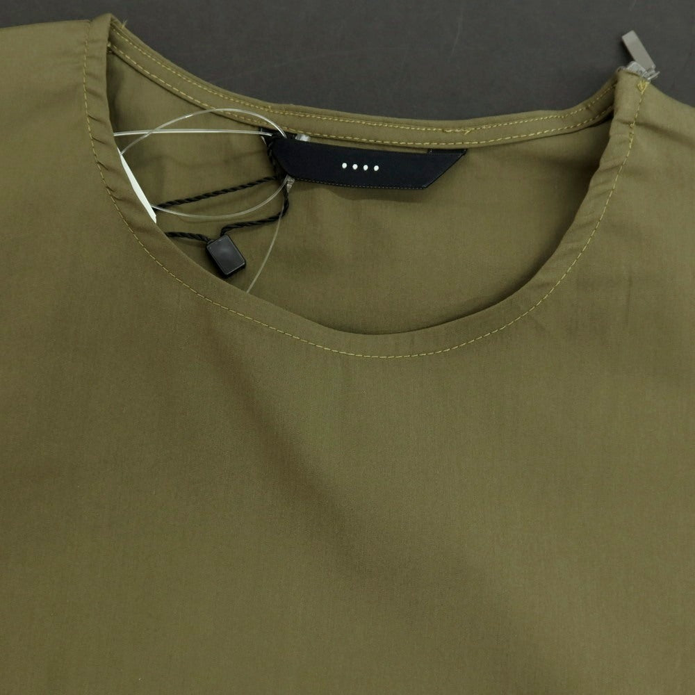 【新品】イーヴォ Hevo ストレッチ コットンナイロン クルーネック 半袖ポケットTシャツ オリーブ【サイズXL】【 状態ランクN 】【 メンズ 】