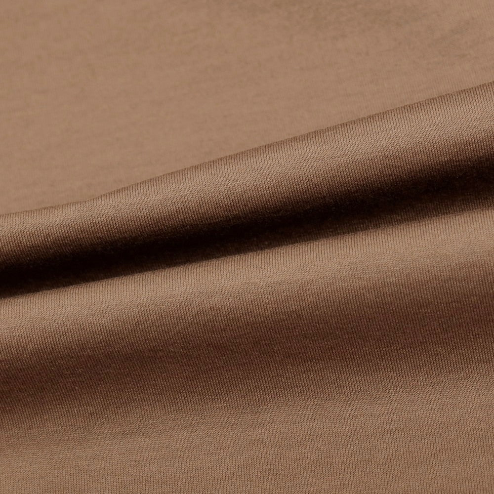 【新品】イーヴォ Hevo コットン クルーネック 半袖ポケットTシャツ ブラウン【サイズL】【 状態ランクN 】【 メンズ 】