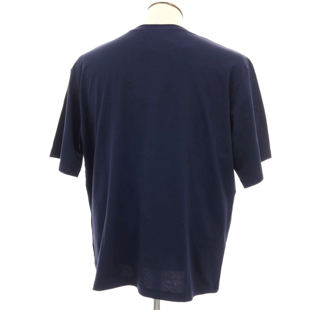 【新品】イーヴォ Hevo コットン クルーネック 半袖ポケットTシャツ ネイビー【サイズXL】【 状態ランクN 】【 メンズ 】
