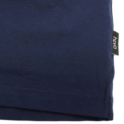 【新品】イーヴォ Hevo コットン クルーネック 半袖ポケットTシャツ ネイビー【サイズXL】【 状態ランクN 】【 メンズ 】