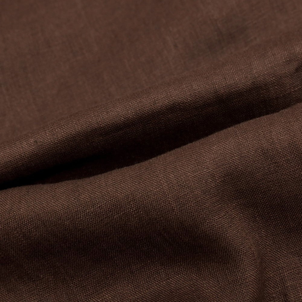 【新品】イーヴォ Hevo リネン クルーネック 半袖Ｔシャツ ブラウン【サイズM】【 状態ランクN 】【 メンズ 】