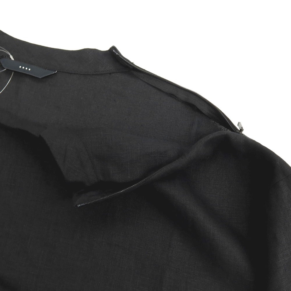 【新品】イーヴォ Hevo リネン クルーネック 半袖Ｔシャツ ブラック【サイズM】【 状態ランクN 】【 メンズ 】