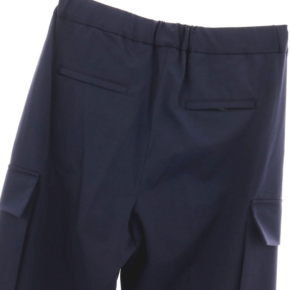 【新品】イーヴォ Hevo コットンナイロン ジャージー イージー カーゴパンツ ネイビー【サイズL】【 状態ランクN 】【 メンズ 】