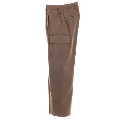 【新品】イーヴォ Hevo コットンナイロン ジャージー イージー カーゴパンツ ブラウン【サイズS】【 状態ランクN 】【 メンズ 】