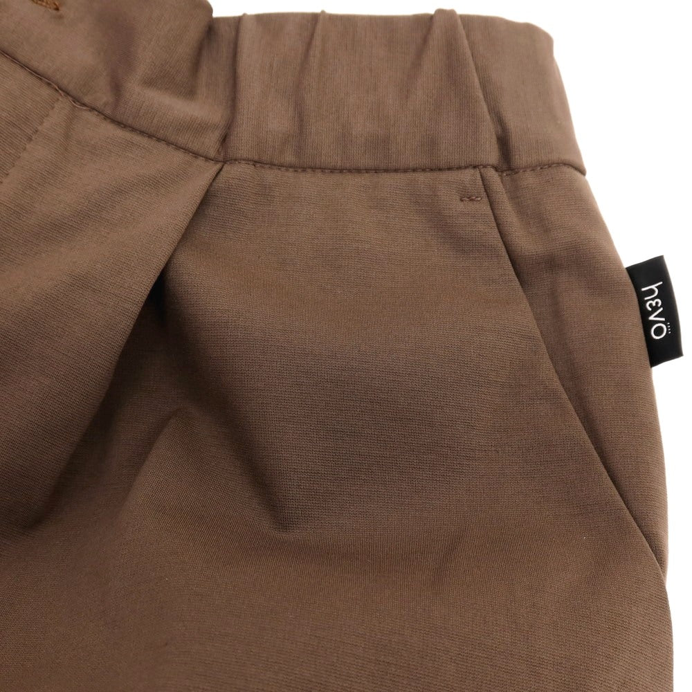 【新品】イーヴォ Hevo コットンナイロン ジャージー イージー カーゴパンツ ブラウン【サイズS】【 状態ランクN 】【 メンズ 】