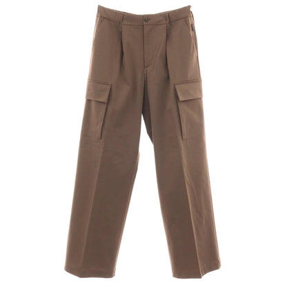 【新品】イーヴォ Hevo コットンナイロン ジャージー イージー カーゴパンツ ブラウン【サイズL】【 状態ランクN 】【 メンズ 】