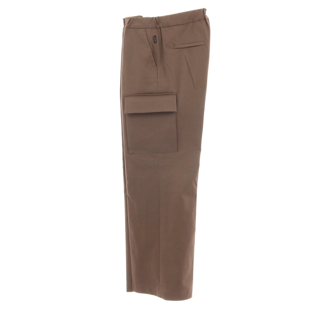 【新品】イーヴォ Hevo コットンナイロン ジャージー イージー カーゴパンツ ブラウン【サイズL】【 状態ランクN 】【 メンズ 】