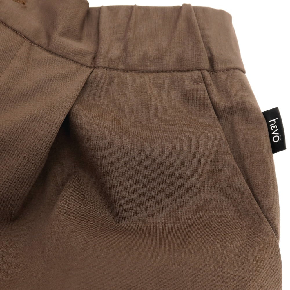 【新品】イーヴォ Hevo コットンナイロン ジャージー イージー カーゴパンツ ブラウン【サイズL】【 状態ランクN 】【 メンズ 】