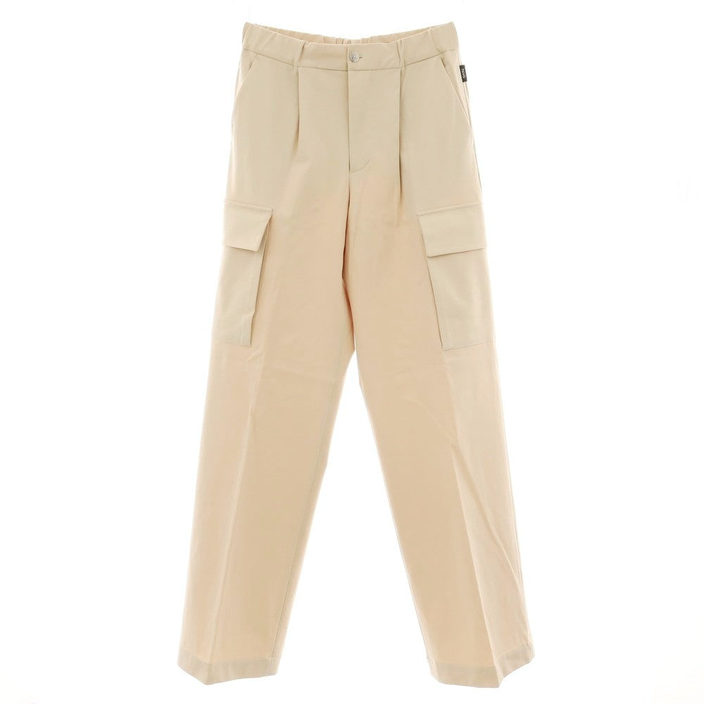 【新品アウトレット】イーヴォ Hevo コットンナイロン ジャージー イージー カーゴパンツ ベージュ【サイズS】【 状態ランクN- 】【 メンズ 】