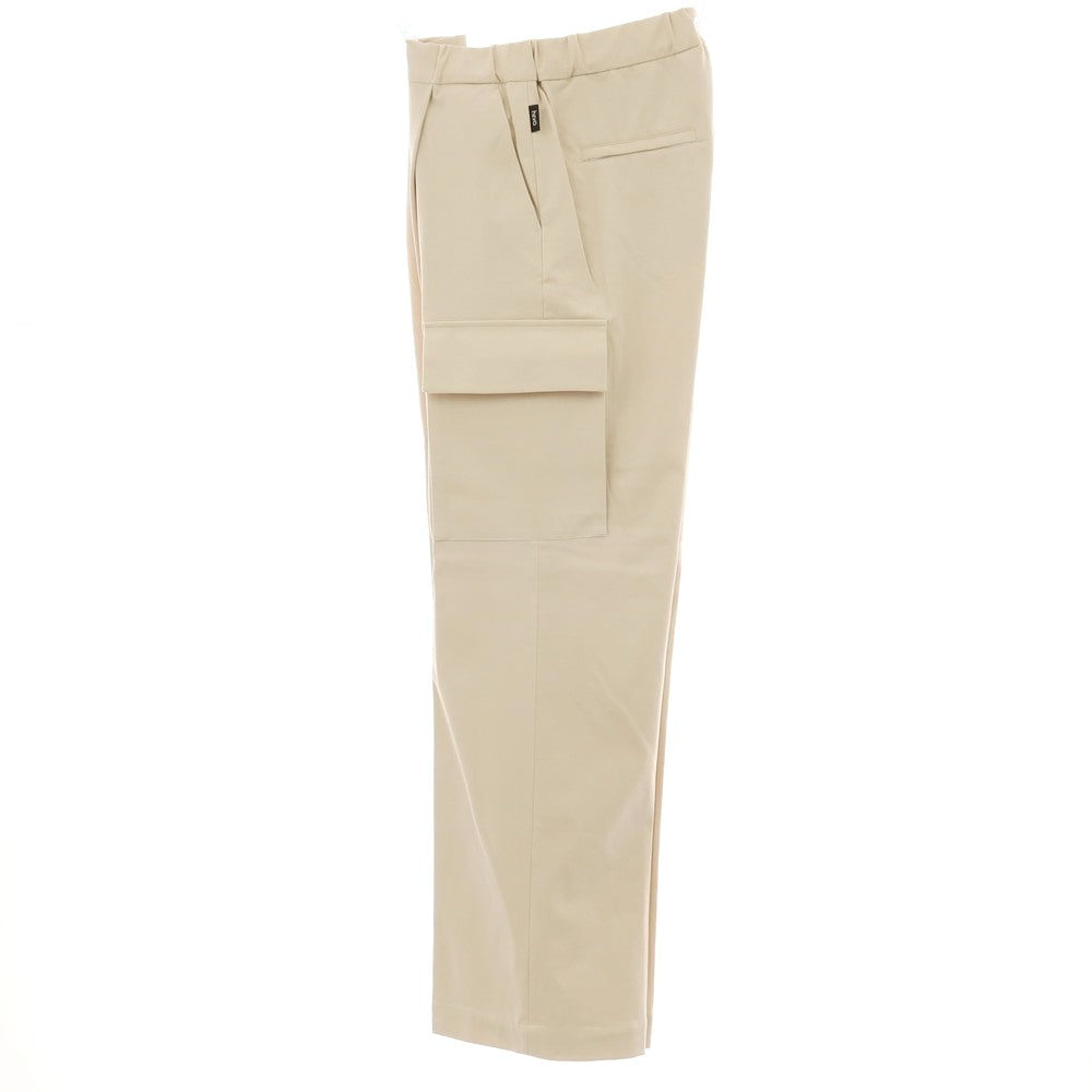 【新品アウトレット】イーヴォ Hevo コットンナイロン ジャージー イージー カーゴパンツ ベージュ【サイズS】【 状態ランクN- 】【 メンズ 】