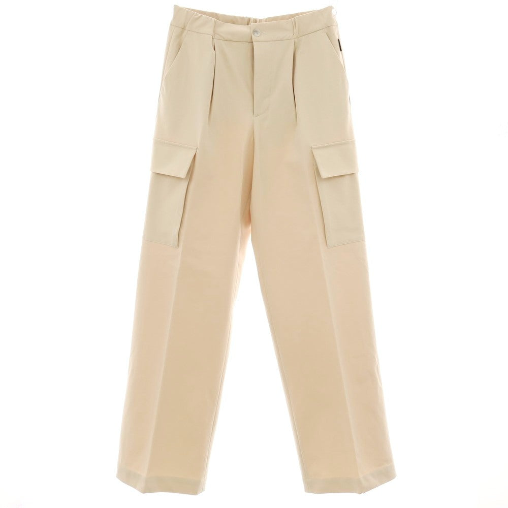 【新品アウトレット】イーヴォ Hevo コットンナイロン ジャージー イージー カーゴパンツ ベージュ【サイズM】【 状態ランクN- 】【 メンズ 】