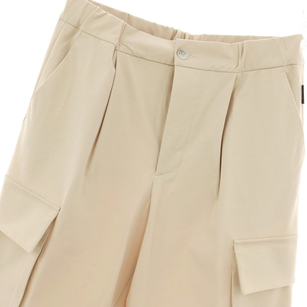 【新品アウトレット】イーヴォ Hevo コットンナイロン ジャージー イージー カーゴパンツ ベージュ【サイズM】【 状態ランクN- 】【 メンズ 】