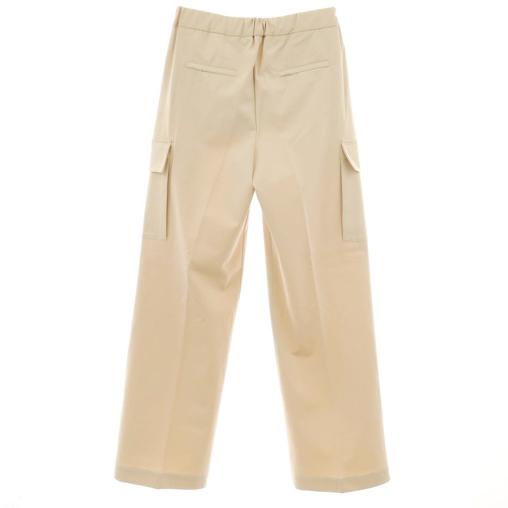 【新品アウトレット】イーヴォ Hevo コットンナイロン ジャージー イージー カーゴパンツ ベージュ【サイズM】【 状態ランクN- 】【 メンズ 】