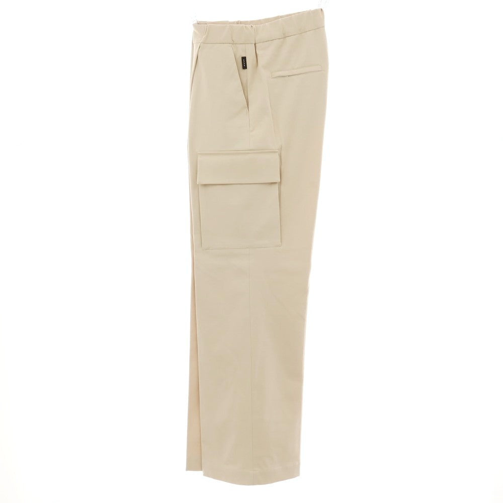 【新品アウトレット】イーヴォ Hevo コットンナイロン ジャージー イージー カーゴパンツ ベージュ【サイズM】【 状態ランクN- 】【 メンズ 】