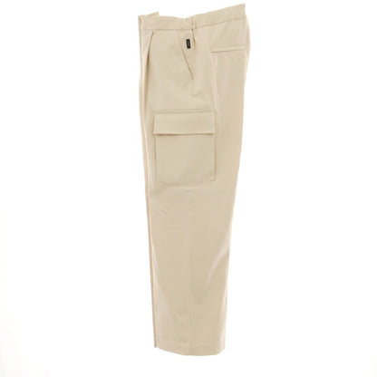 【新品アウトレット】イーヴォ Hevo コットンナイロン ジャージー イージー カーゴパンツ ベージュ【サイズL】【 状態ランクN- 】【 メンズ 】