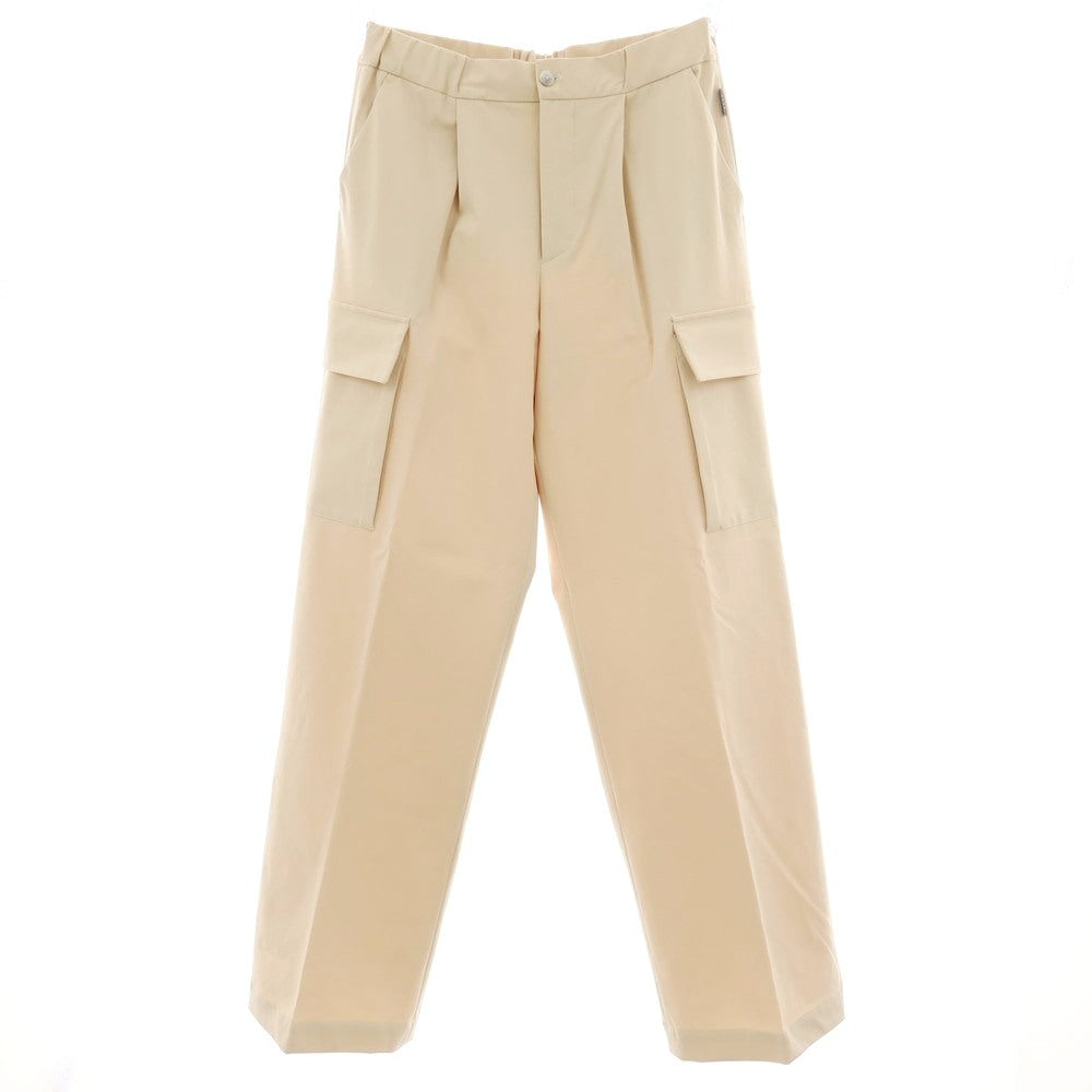 【新品】イーヴォ Hevo コットンナイロン ジャージー イージー カーゴパンツ ベージュ【サイズXL】【 状態ランクN 】【 メンズ 】