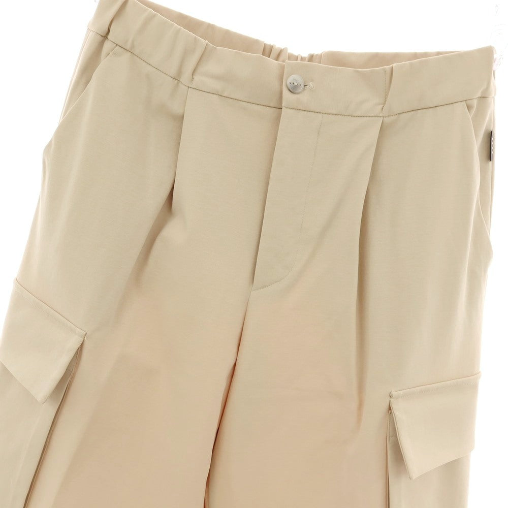 【新品】イーヴォ Hevo コットンナイロン ジャージー イージー カーゴパンツ ベージュ【サイズXL】【 状態ランクN 】【 メンズ 】