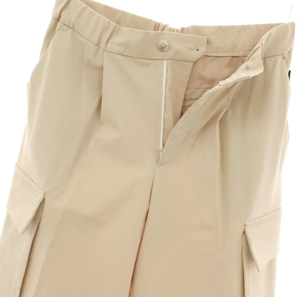 【新品】イーヴォ Hevo コットンナイロン ジャージー イージー カーゴパンツ ベージュ【サイズXL】【 状態ランクN 】【 メンズ 】