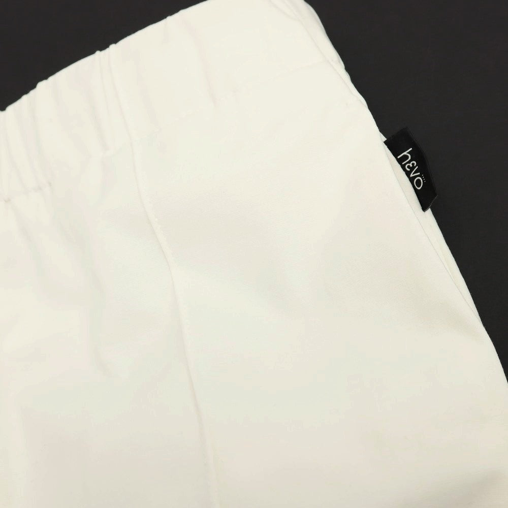 【新品】イーヴォ Hevo コットンナイロン ジャージー ジョガーパンツ イージーパンツ ホワイト【サイズM】【 状態ランクN 】【 メンズ 】