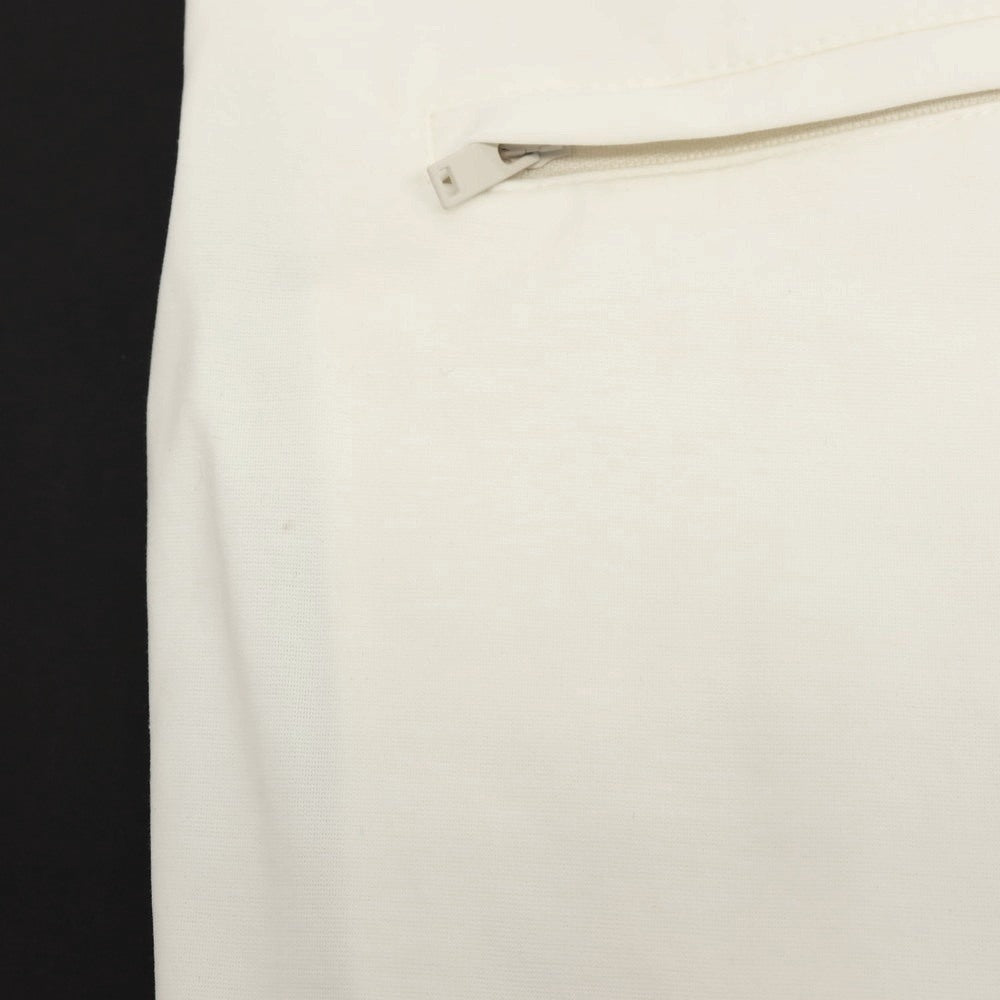 【新品アウトレット】イーヴォ Hevo コットンナイロン ジャージー ジョガーパンツ イージーパンツ ホワイト【サイズL】【 状態ランクN- 】【 メンズ 】