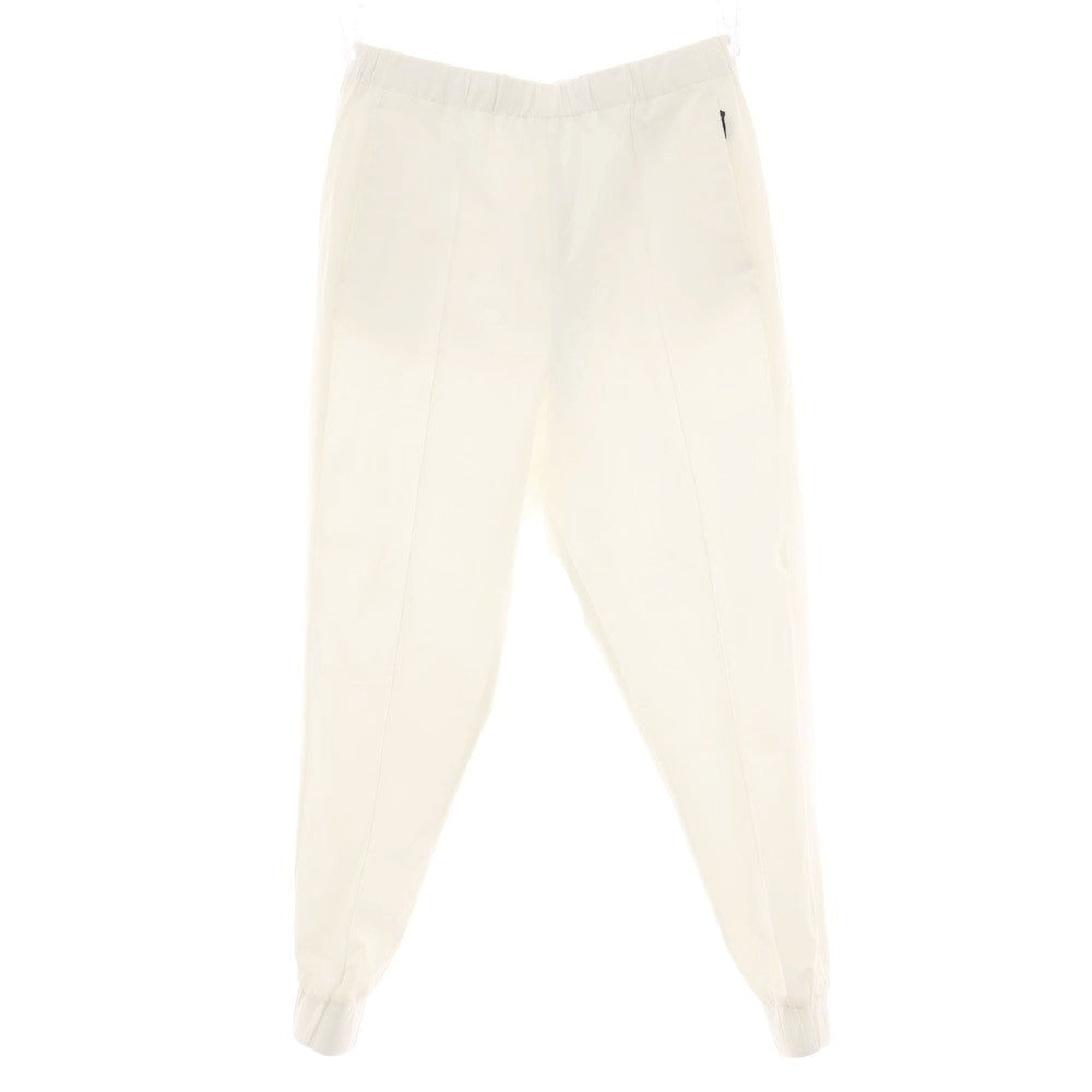 【新品】イーヴォ Hevo コットンナイロン ジャージー ジョガーパンツ イージーパンツ ホワイト【サイズL】【 状態ランクN 】【 メンズ 】