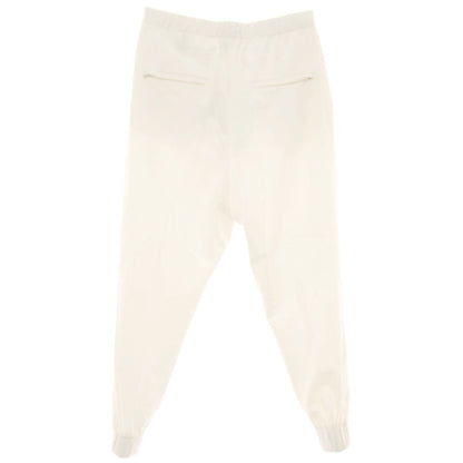 【新品】イーヴォ Hevo コットンナイロン ジャージー ジョガーパンツ イージーパンツ ホワイト【サイズXL】【 状態ランクN 】【 メンズ 】