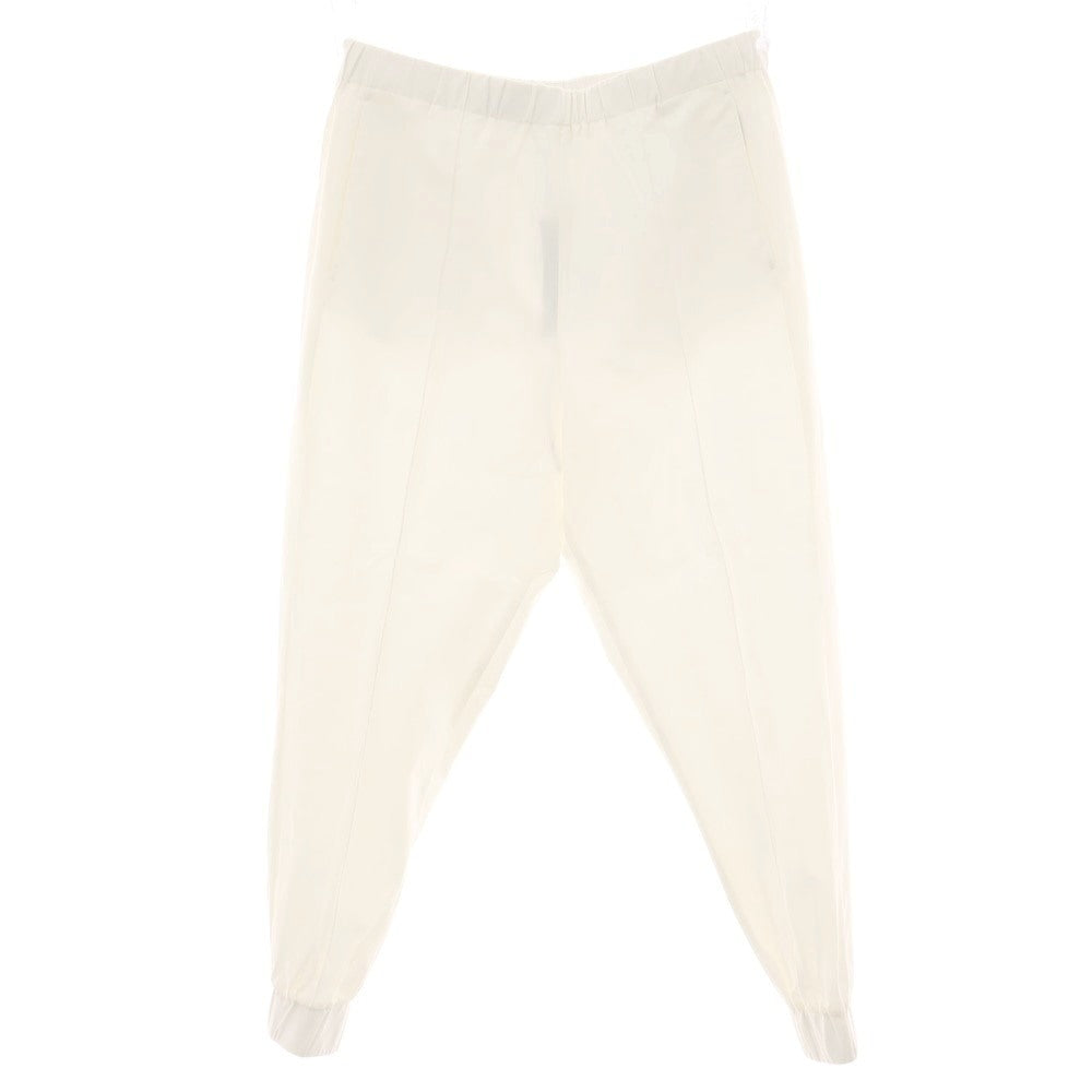 【新品】イーヴォ Hevo コットンナイロン ジャージー ジョガーパンツ イージーパンツ ホワイト【サイズXXL】【 状態ランクN 】【 メンズ 】