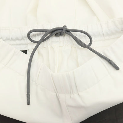 【新品】イーヴォ Hevo コットンナイロン ジャージー ジョガーパンツ イージーパンツ ホワイト【サイズXXL】【 状態ランクN 】【 メンズ 】